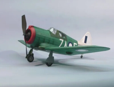 Dumas #316 - CA-12 Boomerang - Treppe Rubber Powered Flying Modell Kit - IN