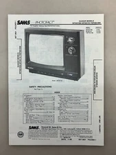 Quasar WP3931 Service Manual Sams Photofact Free Shipping