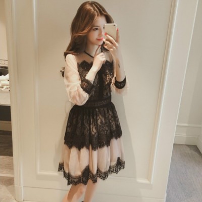 retro fairy dresses Blush Petal Sequin Detail Fairy Dress – Fairycore princesscore aesthetic outfit S main image 1