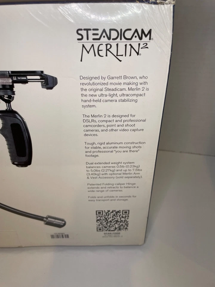 Steadicam Merlin 2 Camera Stabilizing System - New In Box - Image 4 of 4
