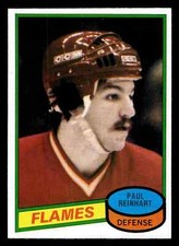 1980-81 Topps Paul Reinhart #157 - Calgary Flames