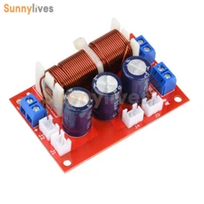 2 Way Speaker Frequency Divider Audio Crossover Board 100Hz-10KHz Adjustable