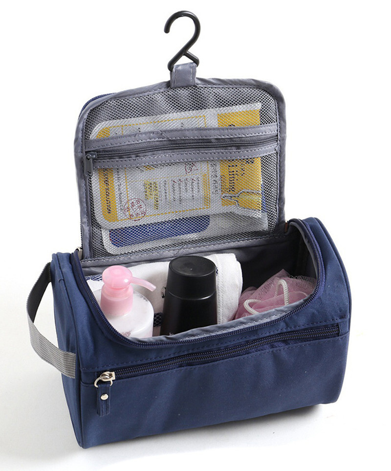 Large Capacity Men Travel Toiletry Kit Wash Bag Waterproof Cosmetic Bag