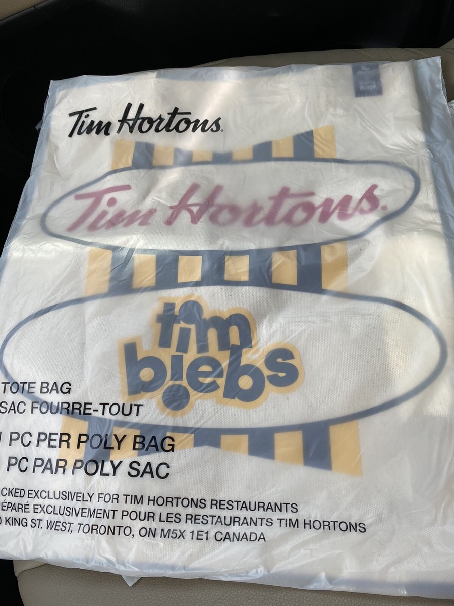 Tim Hortons Justin Bieber Collaboration Tote Bag Purse NWT | eBay