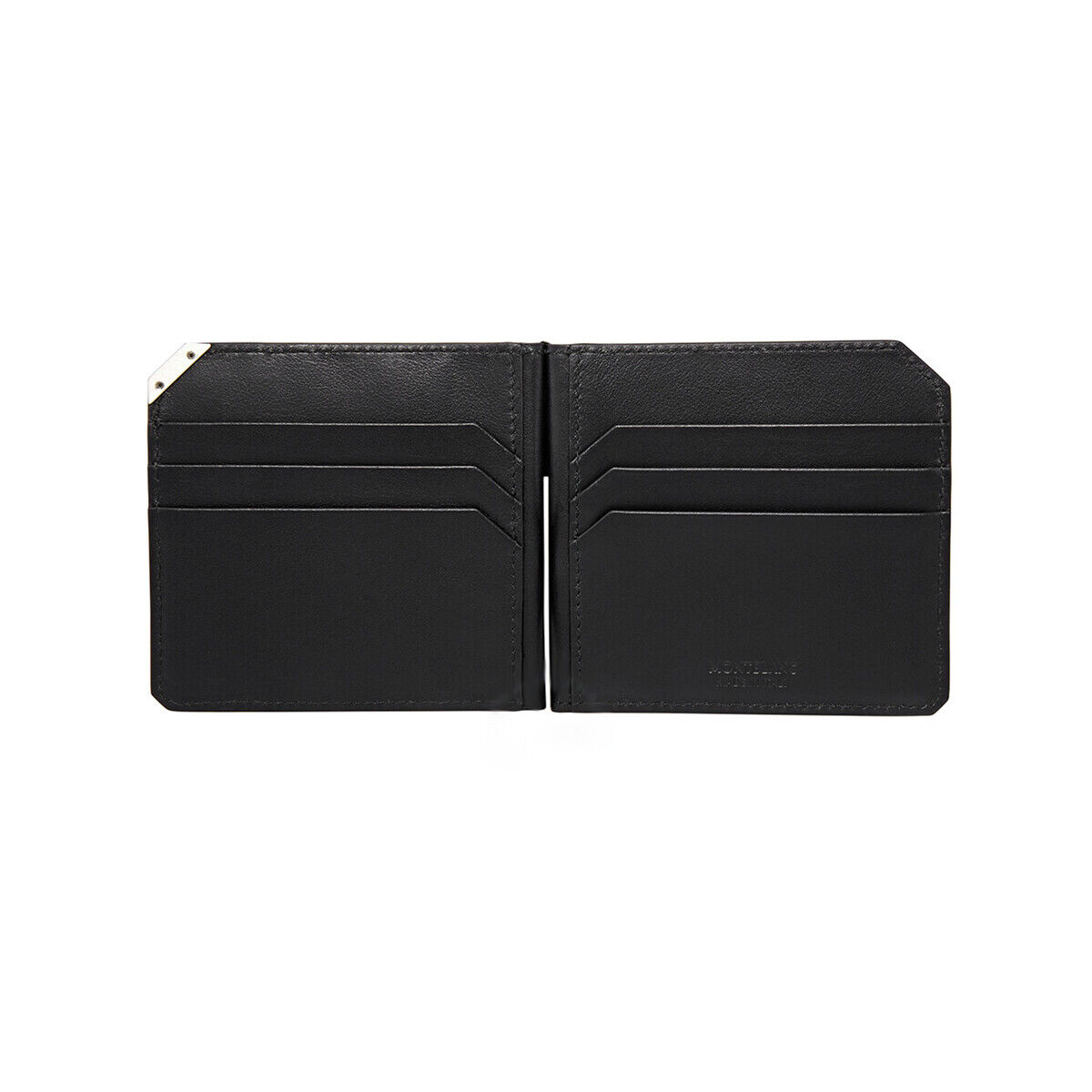 Montblanc Urban Spirit Black Leather Men's Wallet 6CC With Montblanc Urban Spirit Black Leather Men's Wallet 6CC With