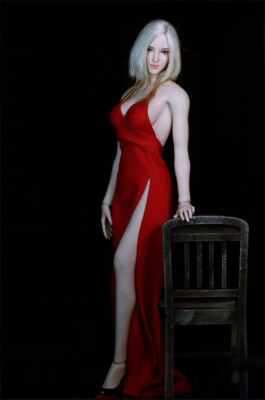 Fashion 1/6 Scale Red Evening Dress Clothes for 12" Female Action Figure  Party | eBay