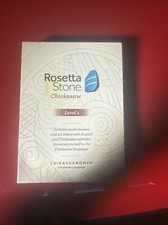 Rosetta Stone Chickasaw Level 1 Audio/Video Language Learner
