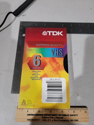 L BRAND NEW Sealed TDK 6 Hours T-120 VHS Blank Tape 2006 | eBay