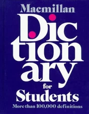 Macmillan Dictionary for Students, Pan Macmillan, Ltd., Very Good Book