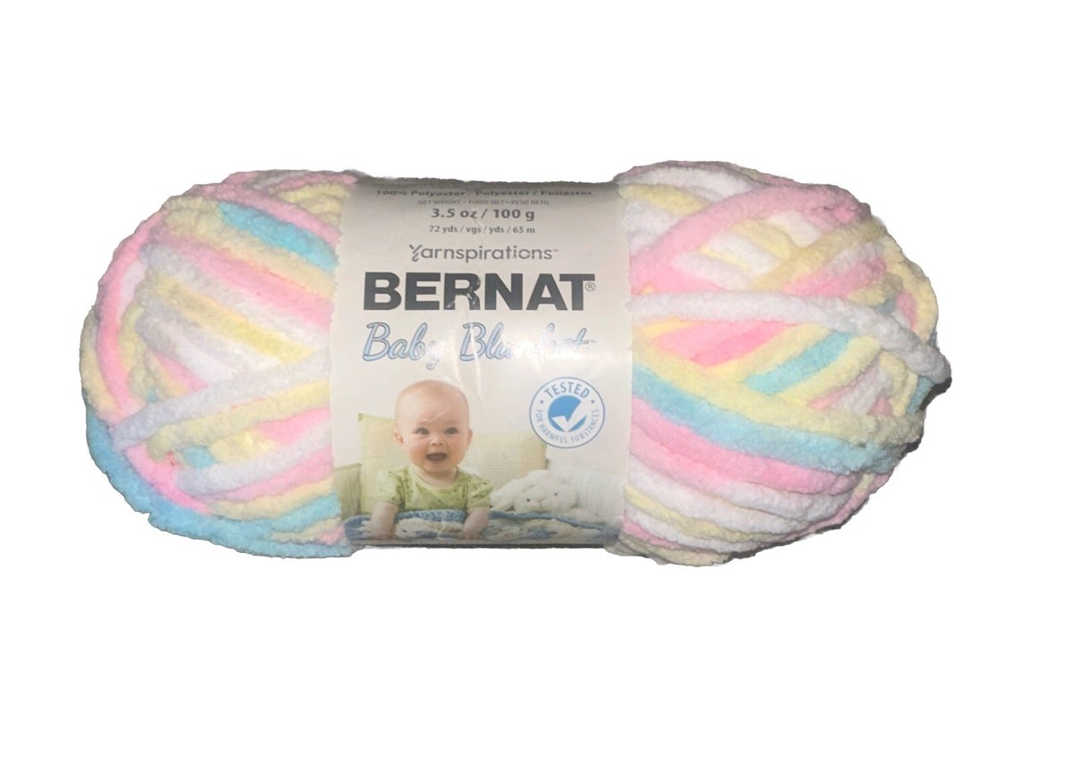 Baby Blanket Yarn-pitter Patter PK Bernat for sale online