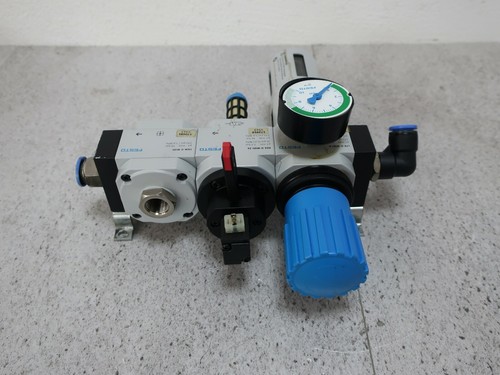 Festo Pneumatikeinheit Festo 170685 + Festo 172959+ Festo 159583  - Bild 6 von 8