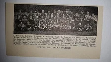 Spring Hill Alabama College 1921 Football Team Picture