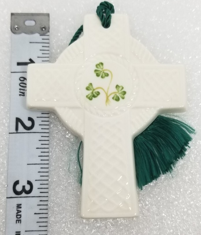 Belleek Donegal Ornament Lot + Wood Ireland Sheep Cross Harp Claddagh Shamrock eBay
