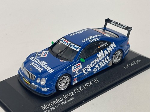 1/43 Minichamps Mercedes CLK DTM 2000 Manthey Maylaender car #9 400013109 CS925 - Picture 1 of 7