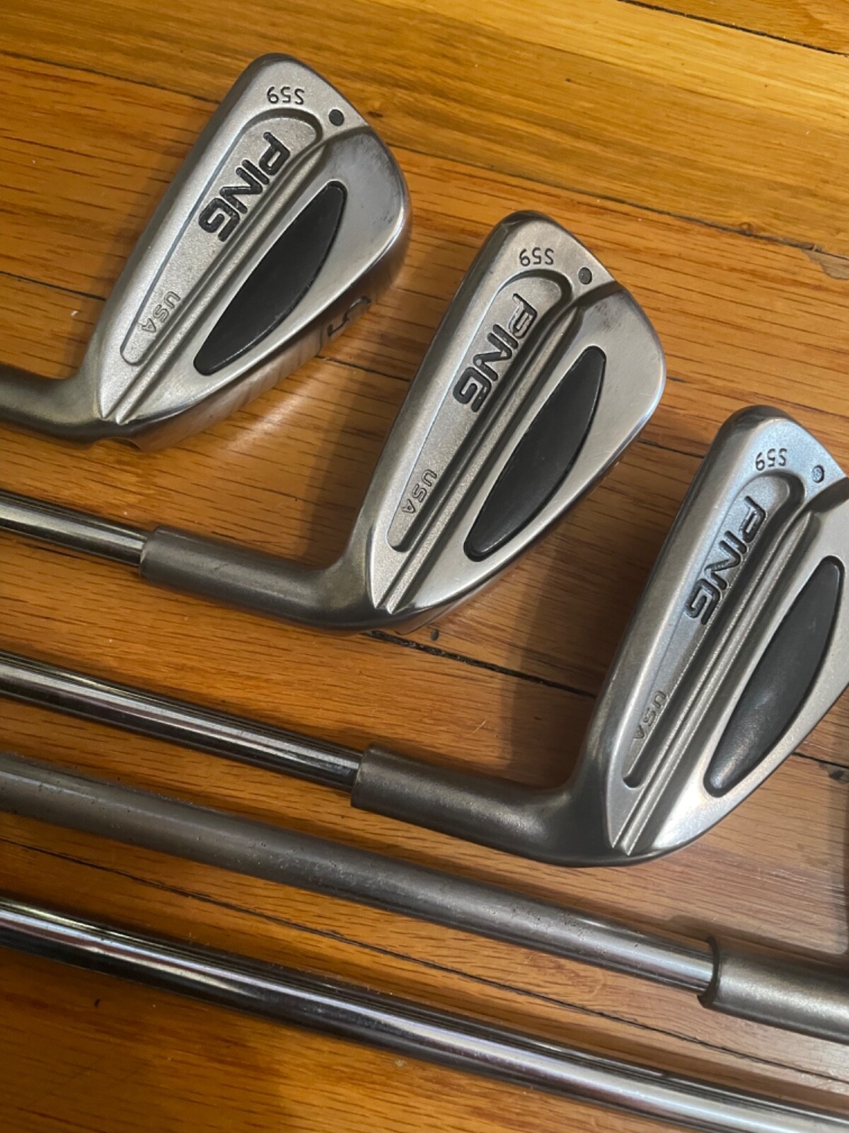 Ping S59 Black Dot Iron Set 5Pw Stiff Flex Cusion Steel eBay