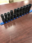 10 PIECE 1/2" DRIVE METRIC 6 POINT UNIVERSAL IMPACT SOCKET SET - SCUPM106RC