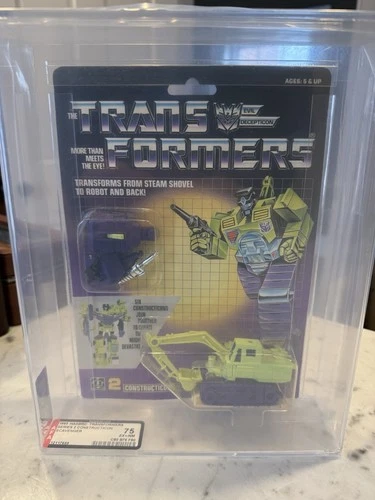 1985 G1 Transformers Constructicon Scavenger Devastator AFA 75 80/75/80