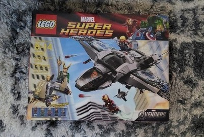 Lego Marvel Super Heros Avengers Iron Man Loki Thor Black Widow 6869