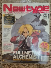 Newtype USA Magazine Volume 4 Number 1 January 2005 Sealed Full Metal Alchemist