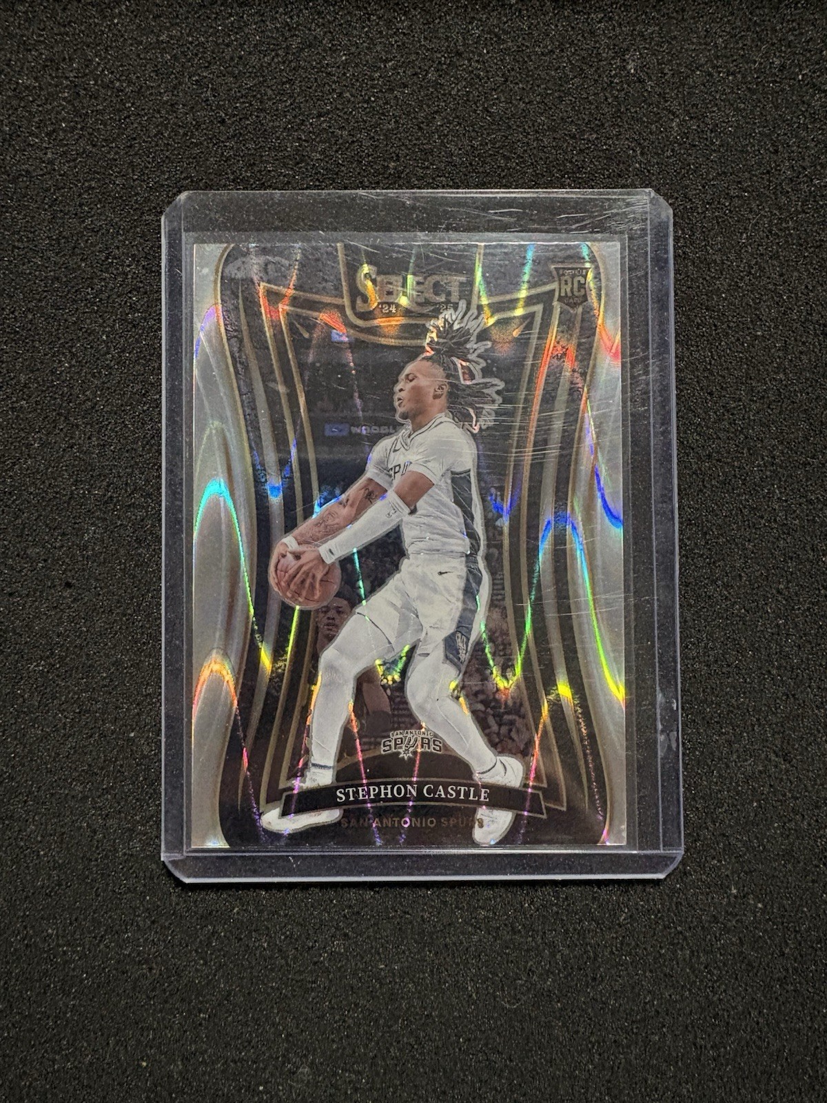 Stephon Castle 2024-25 Panini Select Tectonic Mezzanine Level Rookie Card # 388