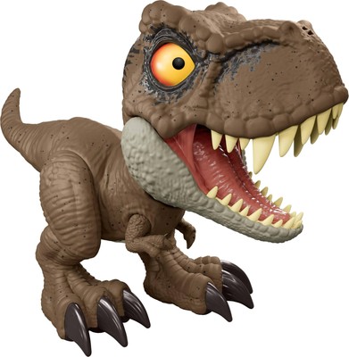 Mattel Jurassic World Roar Command Tyrannosaurus Rex Dinosaur Figure Toy, Record