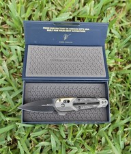 Benchmade Lowden Gold Class 491BK-261 Damasteel/Carbon Fiber Limited #145 of 250