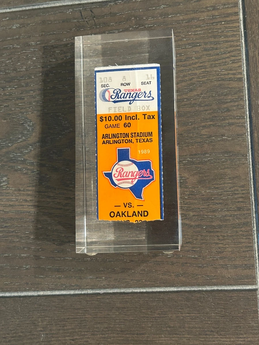 Texas Rangers Baseball Vintage Sports Memorabilia for sale | eBay