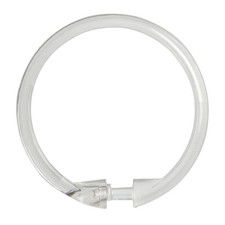 Kenney KN61218 Rust-Proof Smooth Plastic Shower Curtain Rings for Shower Curt...