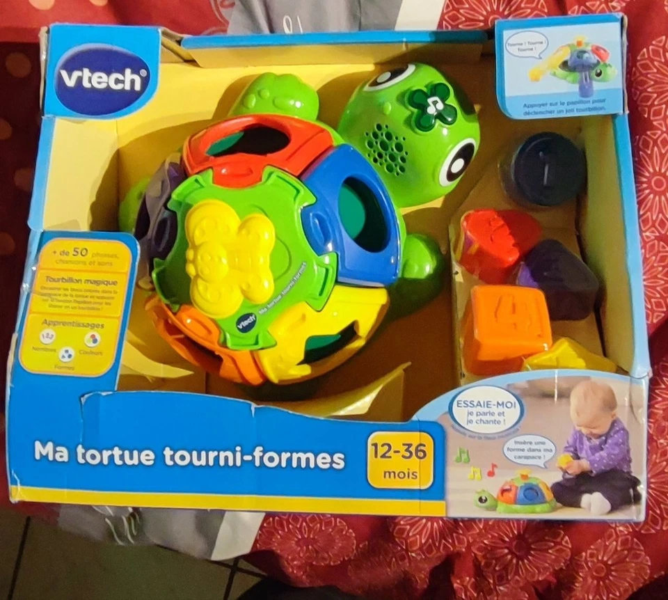 lot de 4 jeu d'eveil v tech a partir de 9 mois neuf lot non dissociable. - Photo 4/4