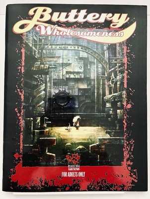 White Wolf Black Dog Game Factory Buttery Wholesomeness WW5901 w Book HOL RARE!