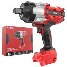 3/4" Impact Wrench for Milwaukee 18V Battery 1850FT-LBS 2500N.m High Torque New