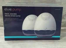 NEW Elvie Double Electric Breast Pump Silent Smart App Wearable Hands-Free EP01