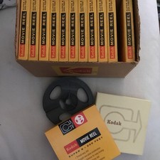 LOT OF 12 Vintage KODAK Super 8 200 feet EMPTY Movie Reel In original Boxes