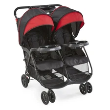 Kolcraft Cloud Plus Side-by-Side Lightweight Double Baby Stroller and Toddler
