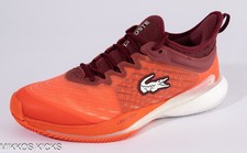 Zapatos para cancha de tenis Lacoste AG-LT23 Lite 224 1 SFA naranja/borgoña para mujer