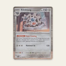 Klinklang 063/086 Rare Holo — Black Bolt — English — NM