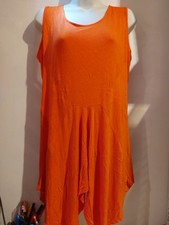 Classe Canotta lunga arancione. Taglia Medium (16-18?)