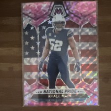 2024 Panini Mosaic Khalil Mack National Pride Camo Pink Los Angeles Chargers #2…