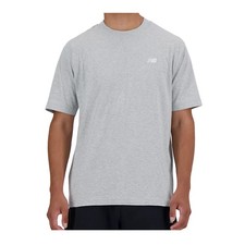 New Balance Crew Neck T-Shirt Sport Essentials Mens Grey MT41509