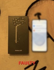 Samsung Galaxy S25 - 256gb - Grey (Unlocked). FAULTY READ👇