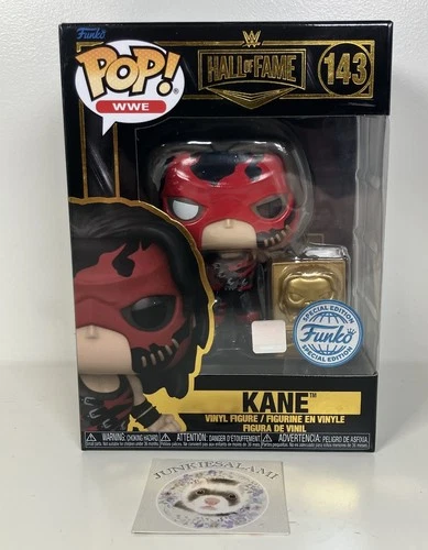 WWE Hall of Fame #143 Kane Funko pop! Vinyl Figure SE Mint P/P