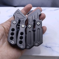 EDC Fidget Sliders Fidget Toys Stress Relief for Adults Metal crowbar Fidget