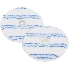Replacement Microfiber Pads for Mini Floor Scrubber 2 Pack