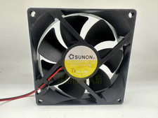 1PCS SUNON KD2409PTBX-6A DC24V 4.5W 2-wire inverter cooling fan 90 25mm