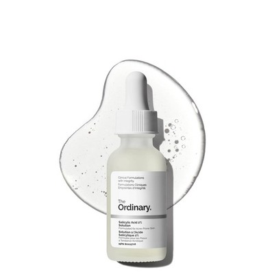 The Ordinary Salicylic Acid 2% Solution, 1 Fl Oz (Pack of 1), Clear