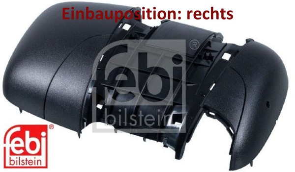 Febi Bilstein 107880 Abdeckung FüR AußEnspiegel Rechts FüR Iveco-image