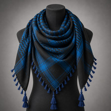 Premium Military Shemagh Tactical Desert Scarf Soft Woven Cotton Keffiyeh Wrap