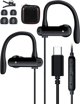 USB C Headphones Over Ear Earbuds for Google Pixel 9a Galaxy