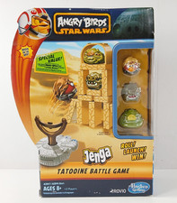 2012 Angry Birds Star Wars TATOOINE BATTLE GAME Slingshot Toy Set NEW  SEALED