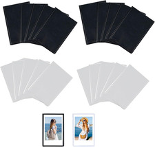 20 Stück Mini Magnetische Bilderrahmen Fototaschen, Magnet Fotorahmen Kühlschran